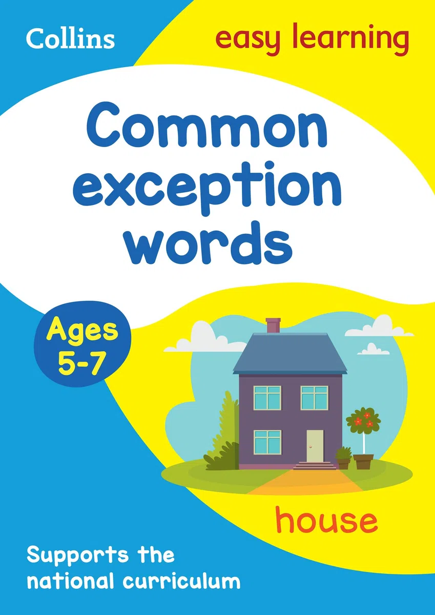 Common exception words Activity book Ages 5-7