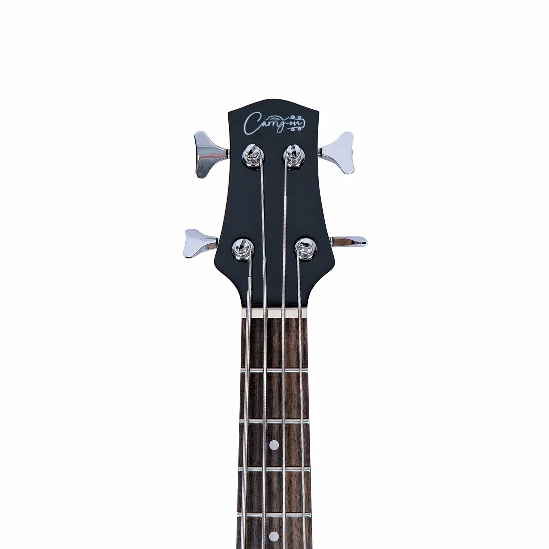 Carry-on Blackstar Mini elektryczna gitara basowa vintage biała idealna dla dzieci i dorosłych, początkujących i podróży