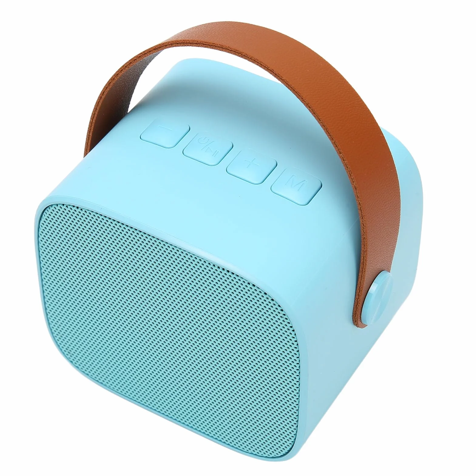 Maszyna do Karaoke, Wielofunkcyjny Dźwięk Stereo Przenośny Głośnik Bluetooth5.3, Mini Maszyna do Karaoke z 2 Mikrofonami Bezprzewodowymi do Domu, Imprezy, KTV (Niebieski)
