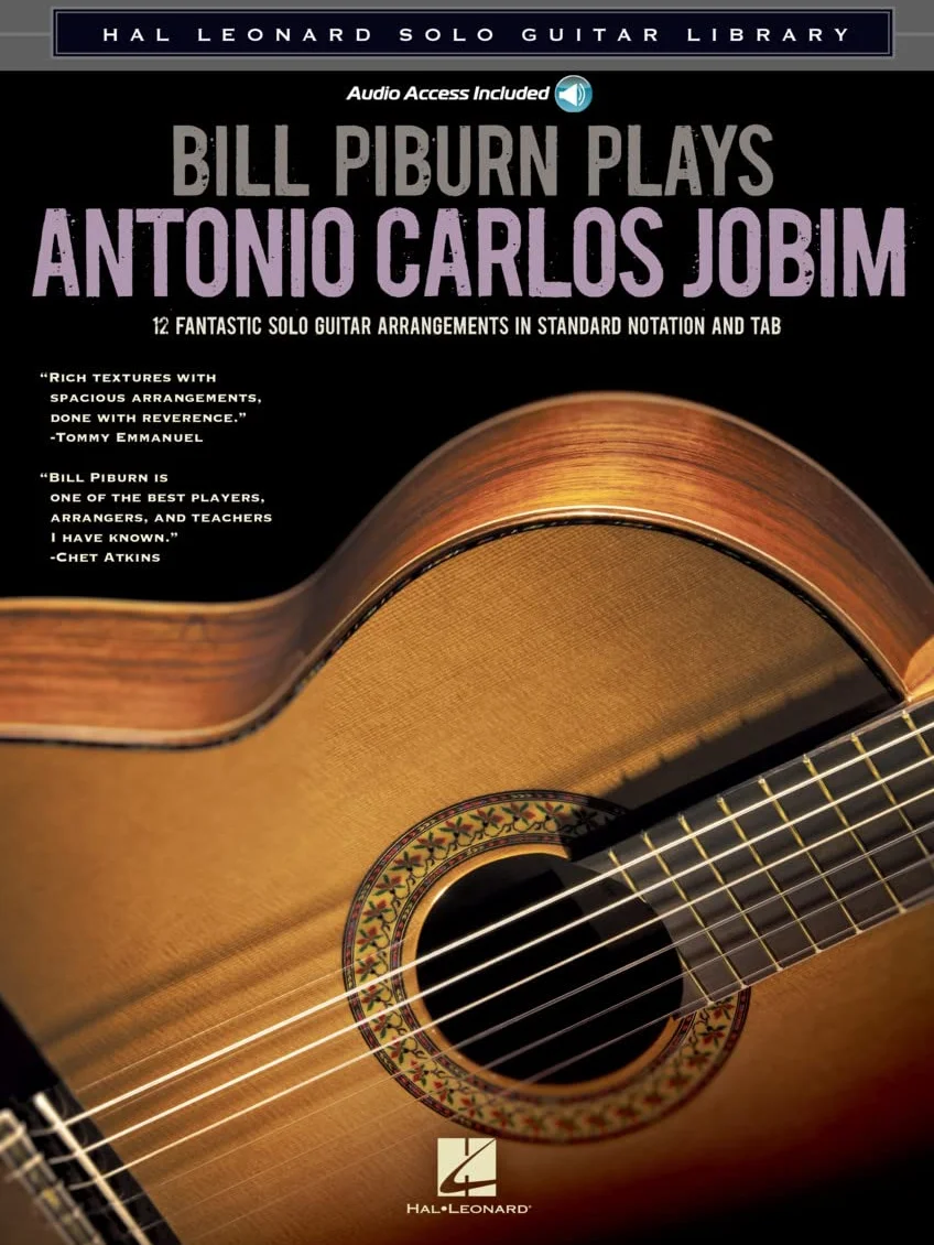 Bill piburn plays antonio carlos jobim guitare +cd: Hal Leonard Solo Guitar Library