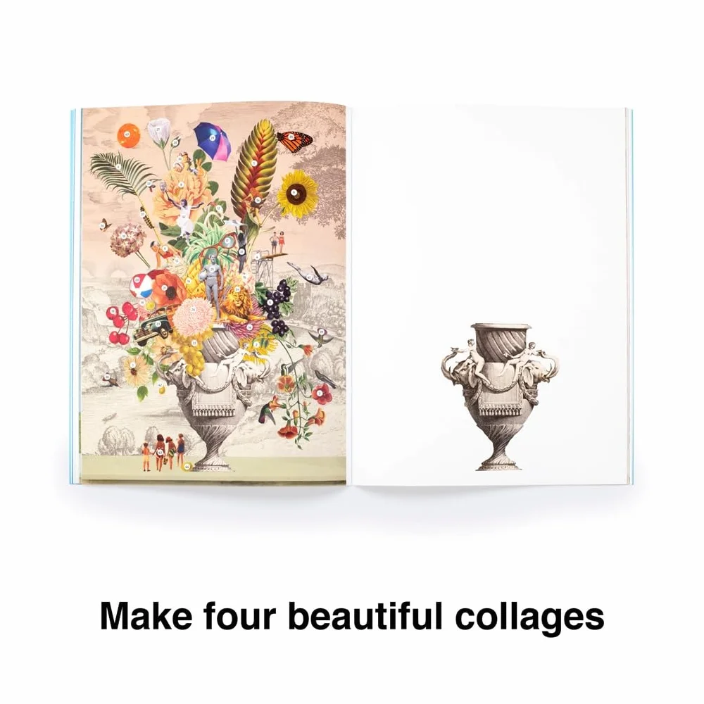 Four Seasons Collage Kit /anglais: Create Four Elegant Collages with the Images in This Surprising Kit