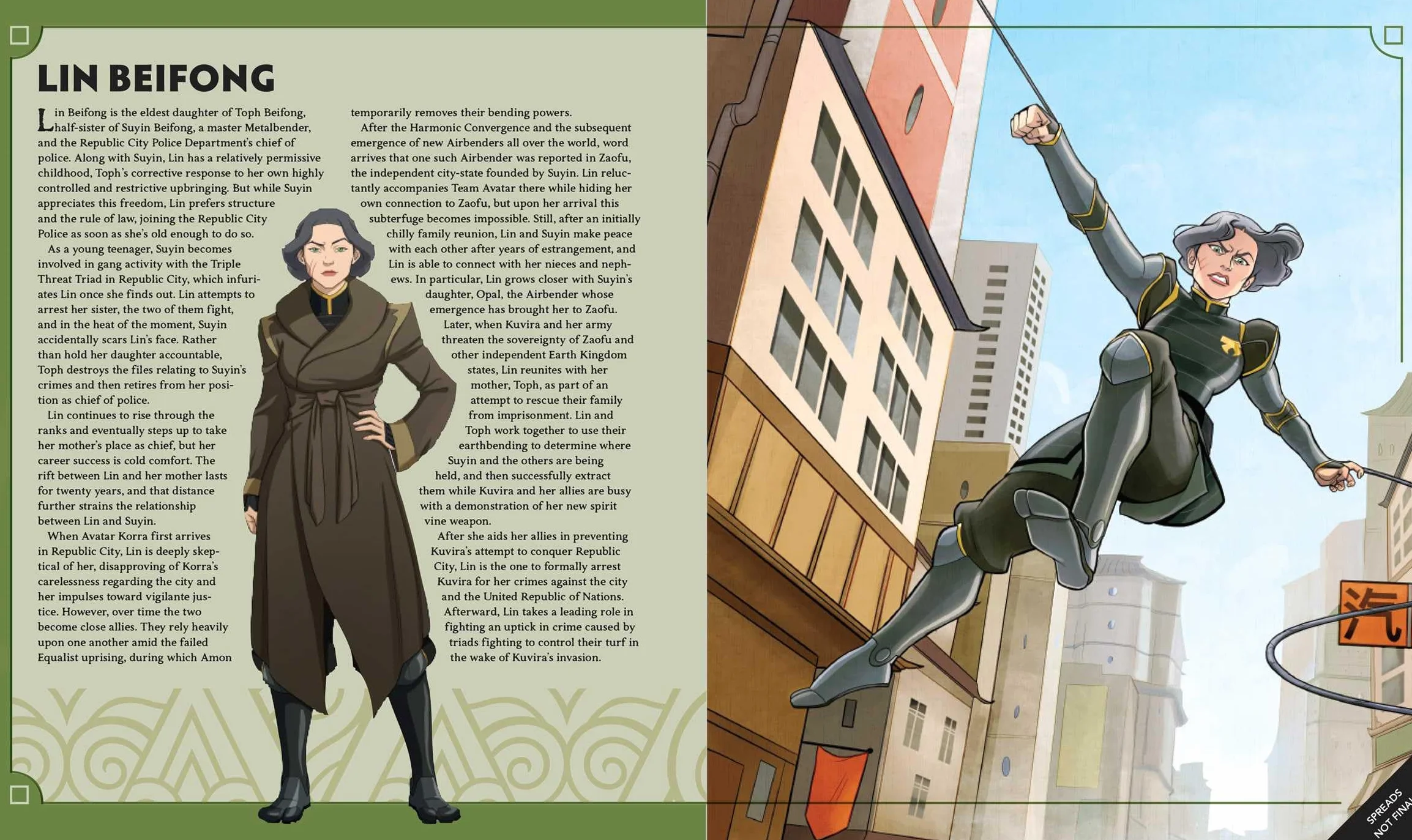Avatar Legends Character Encyclopedia