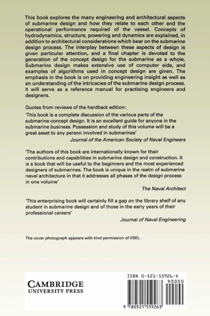 Concepts in Submarine Design: 2