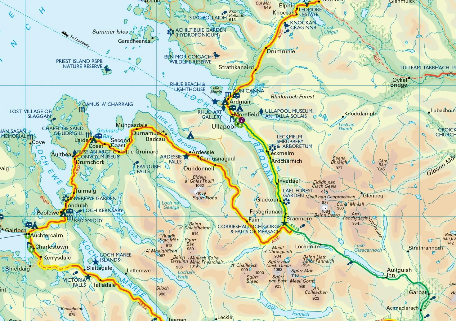 NC500 Pocket Map: Plan your adventure on Scotland’s North Coast 500 route