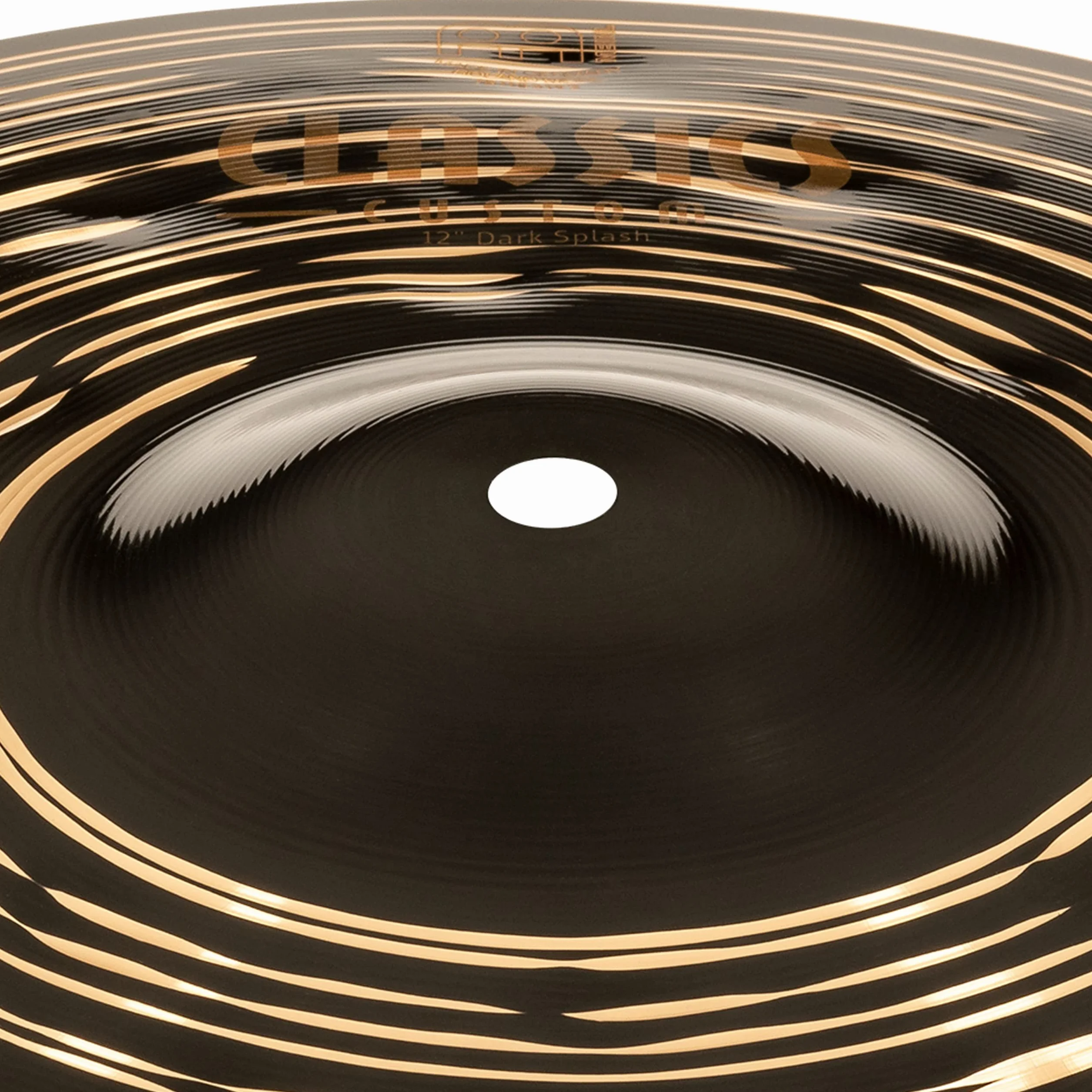 MEINL talerze klasyczne niestandardowe ciemne rozpryski - 25 cm (CC10DAS)
