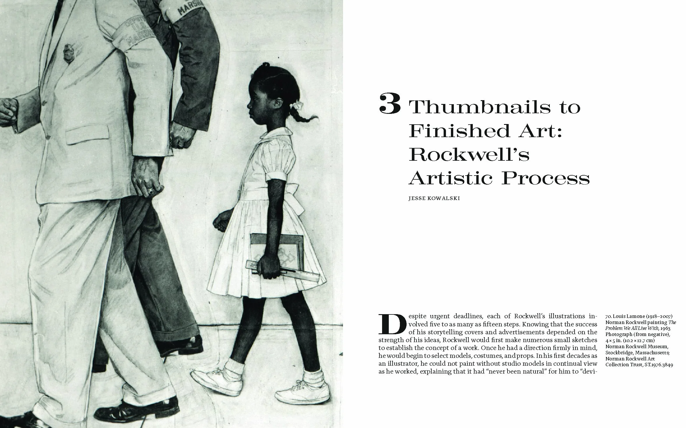 Norman Rockwell Drawings, 1914-76 /anglais