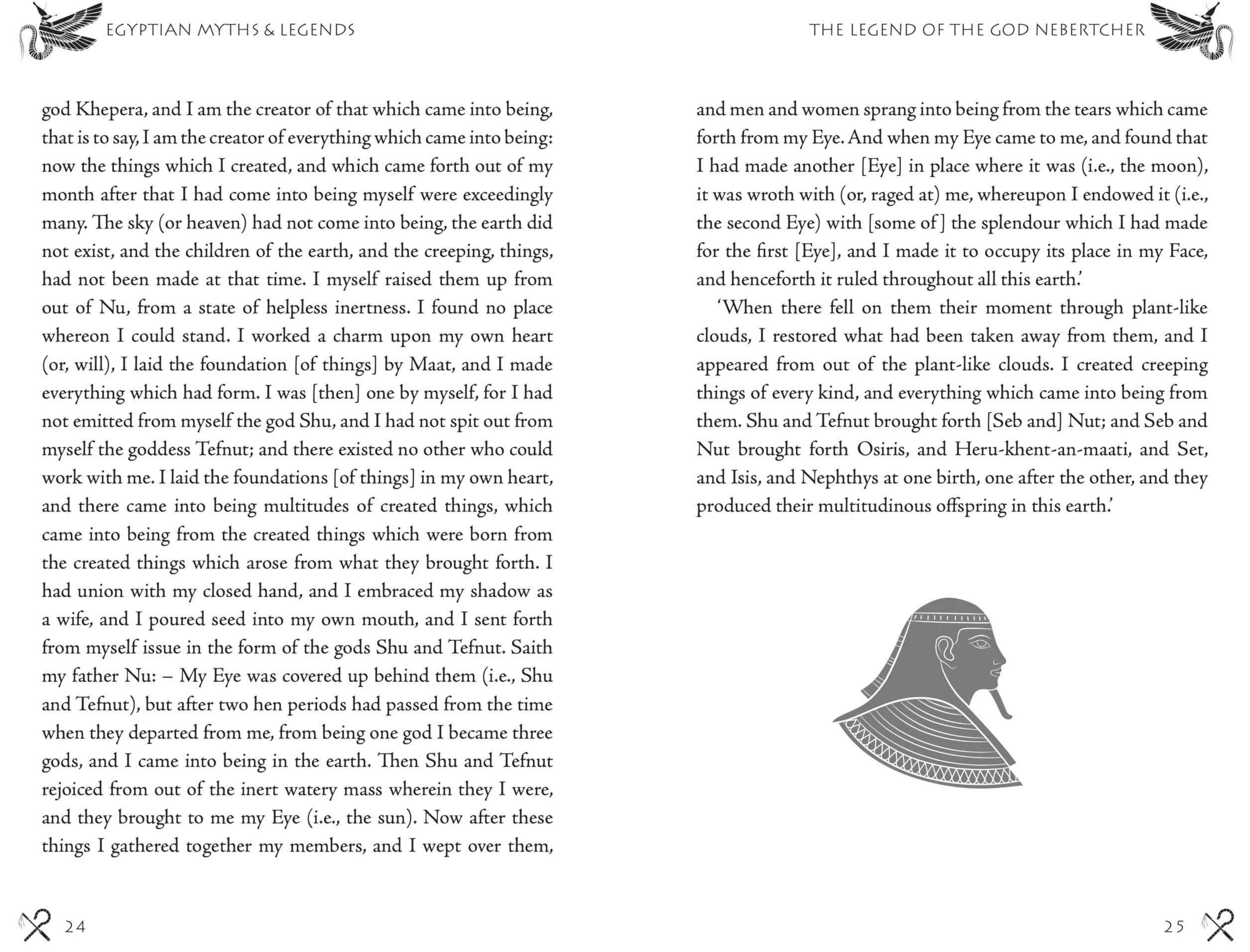 Egyptian Myths and Legends: Tales of the Gods and Goddesses