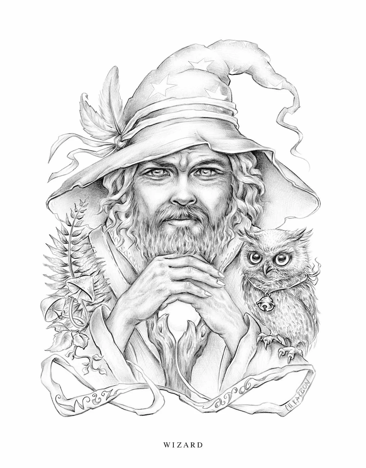 Wildflower Folk Coloring Book