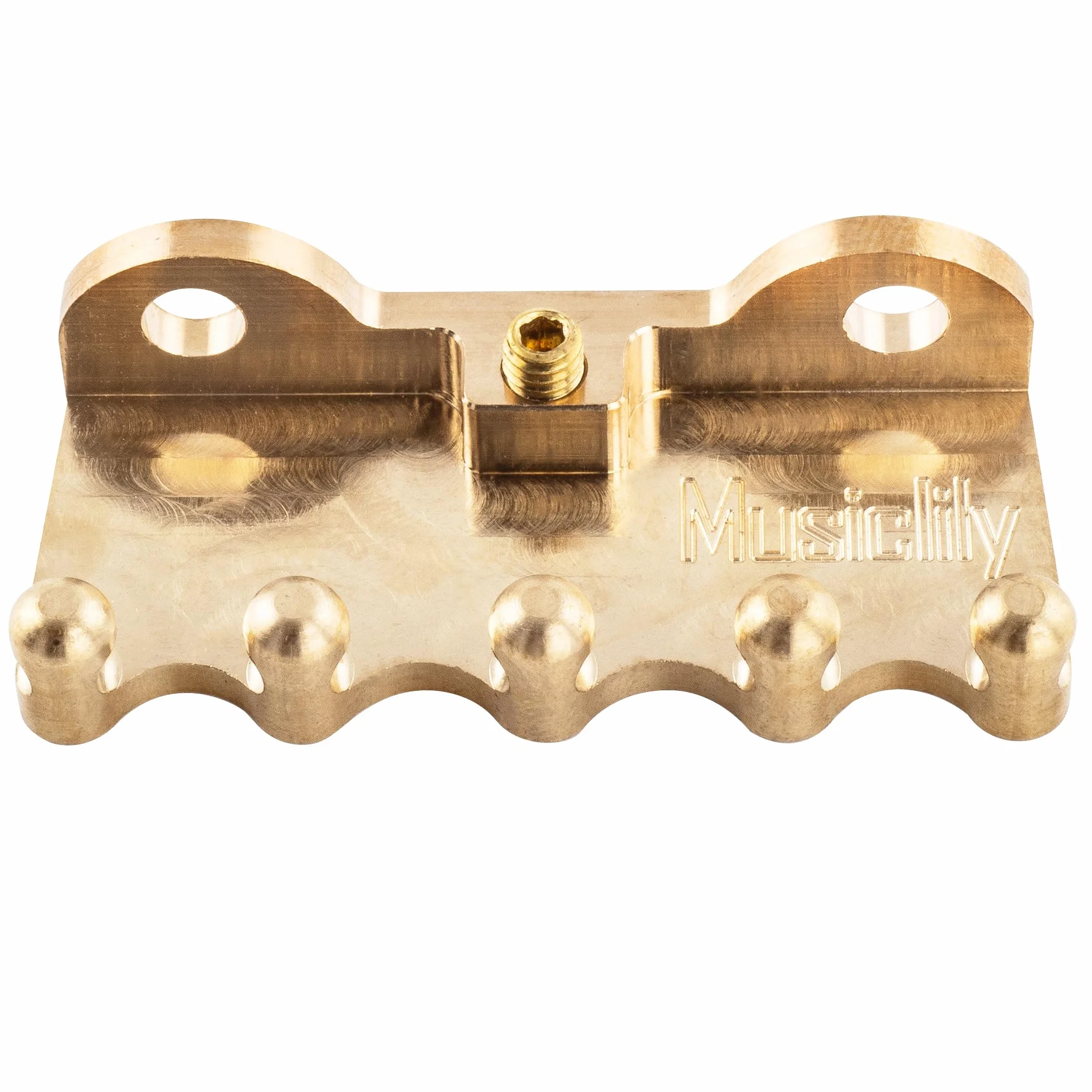 Musiclily Ultra Mosiężny Pazur Tremolo Claw do Mostek Tremolo Strat/Floyd Rose, Oryginalny Kolor