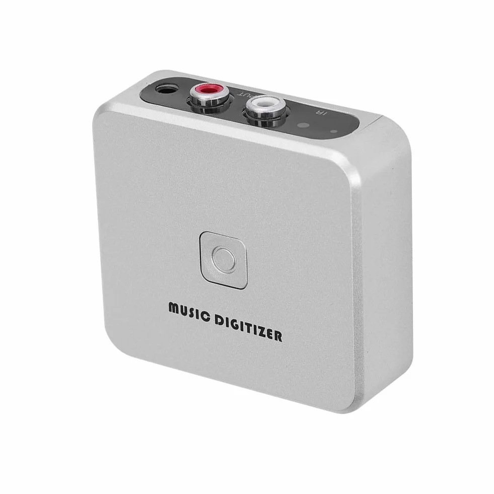 Mugast Digitizer muzyczny, Mugasto9cbztx2gi, interfejs USB, uchwyt na blacie, analogowy konwerter audio na MP3 z portami 3,5 mm i