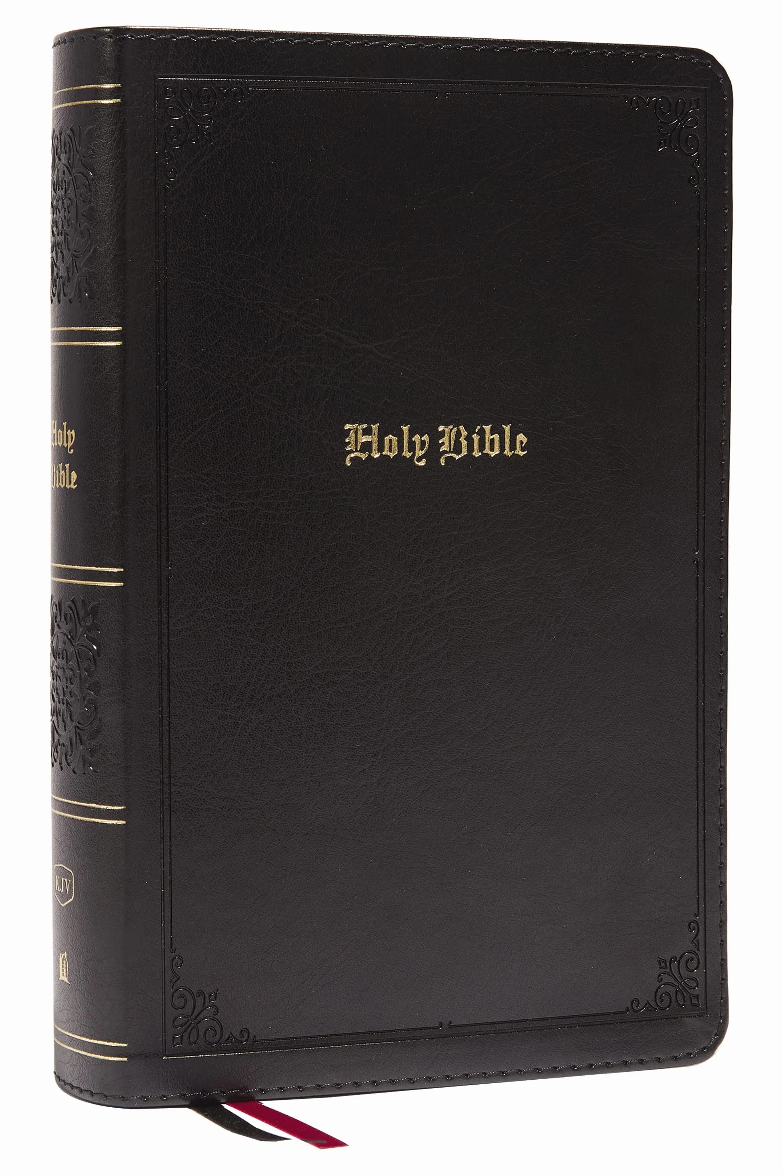 KJV Holy Bible: Large Print Single-Column with 43,000 End-Of-Verse Cross References, Black Leathersoft, Personal Size, Red Letter, Comfort Print: King James Version: Holy Bible, King James Version