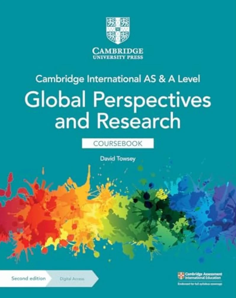 Cambridge International AS & A Level Global Perspectives & Research Coursebook with Digital Access (2 Years)