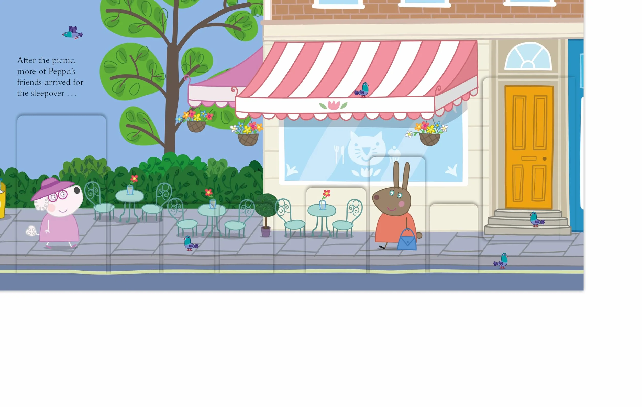 Peppa Pig: Peppa's Sleepover Fun: A lift-the-flap storybook