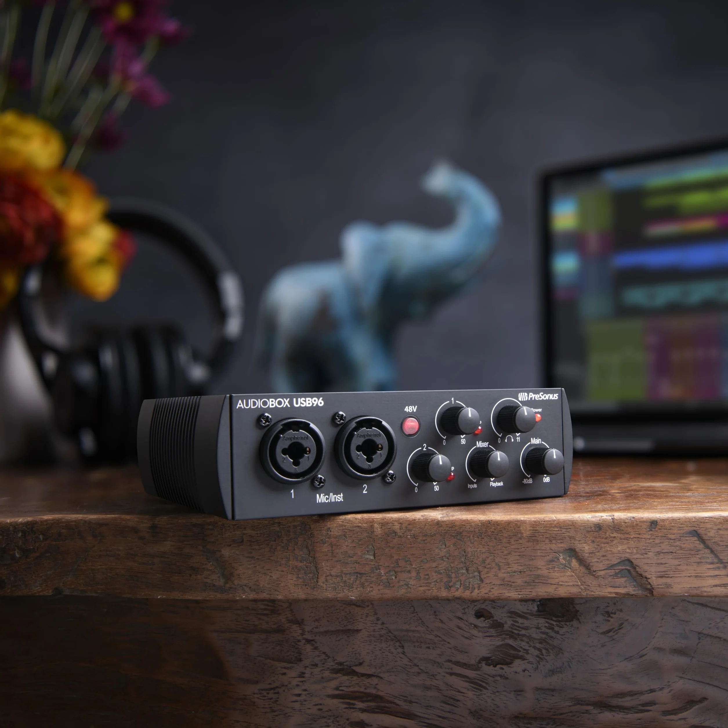 Presonus AUDIOBOX 96K 25TH Interfejs Audio, Czarny, 24 bitów / 96 kHz
