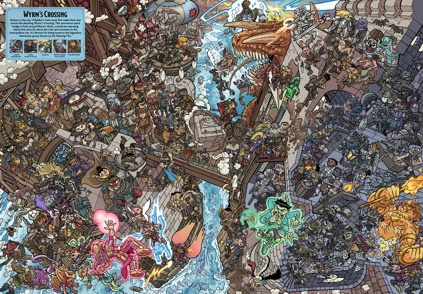 Dungeons & Dragons Behold! A Search and Find Adventure: An official gift for kids, adults, and fans of D&D and fantasy role play games