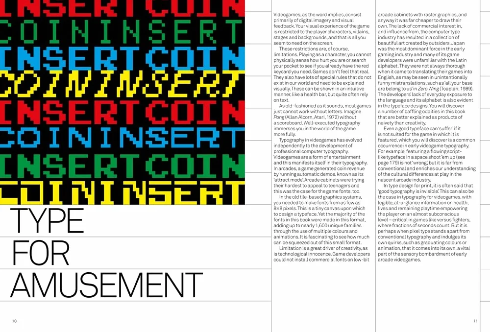 Arcade Game Typography: The Art of Pixel Type