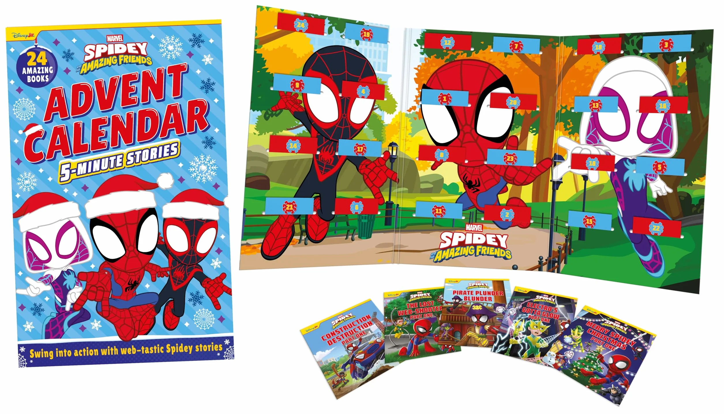 Marvel Spidey and his Amazing Friends: Advent Calendar 5-Minute Stories