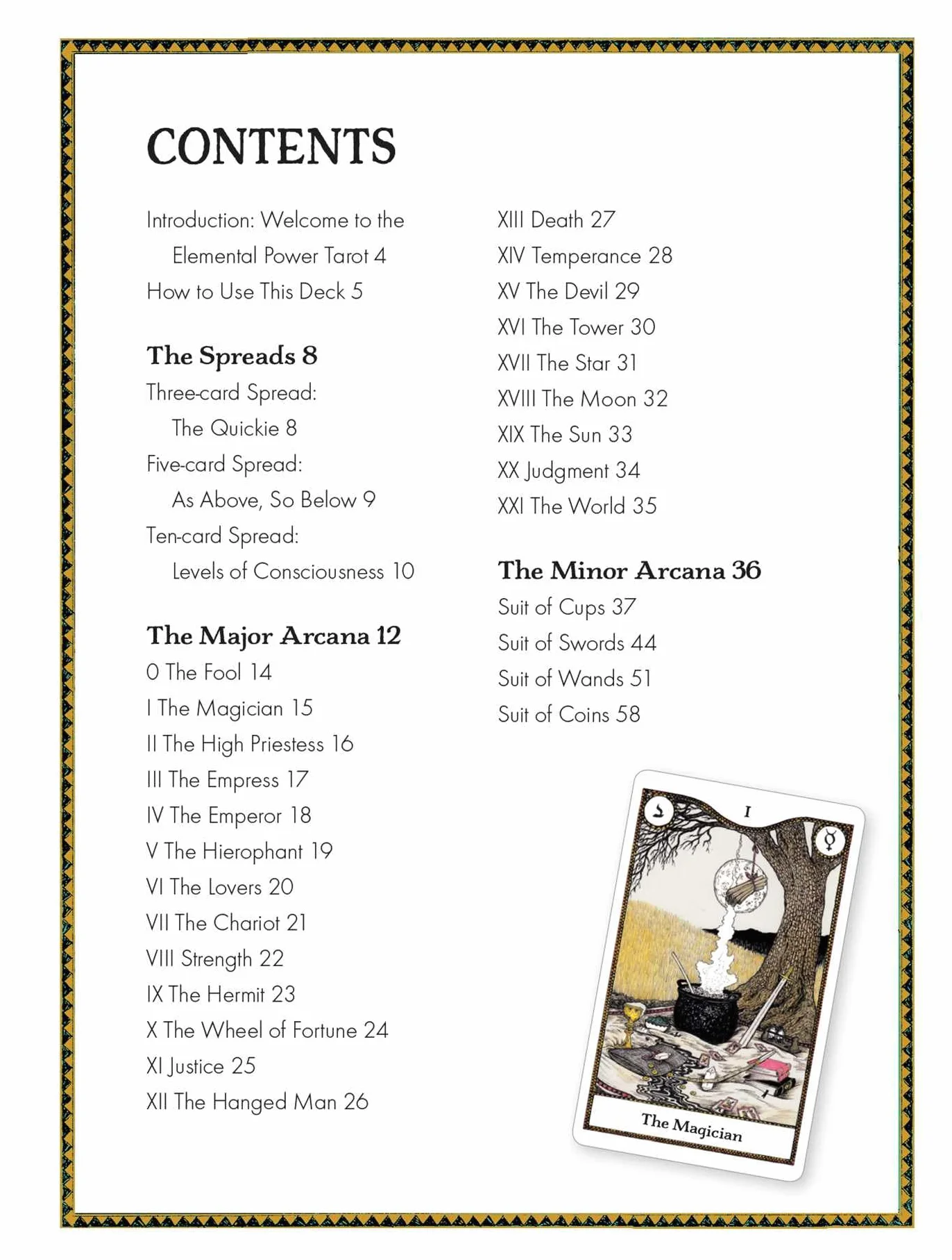 Elemental Power Tarot: Includes a Full Deck of 78 Cards and a 64-Page Illustrated Book