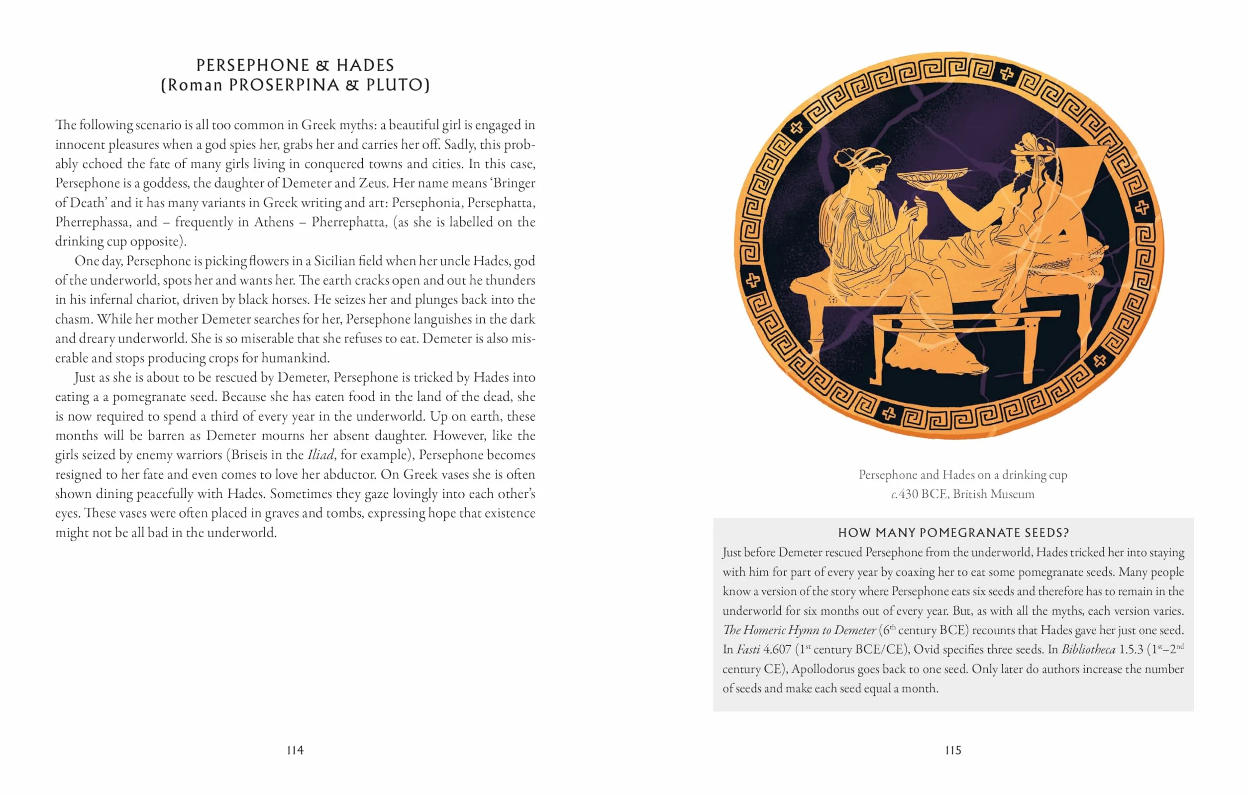 Pantheon: An Illustrated Handbook to the Greek Gods & Goddesses