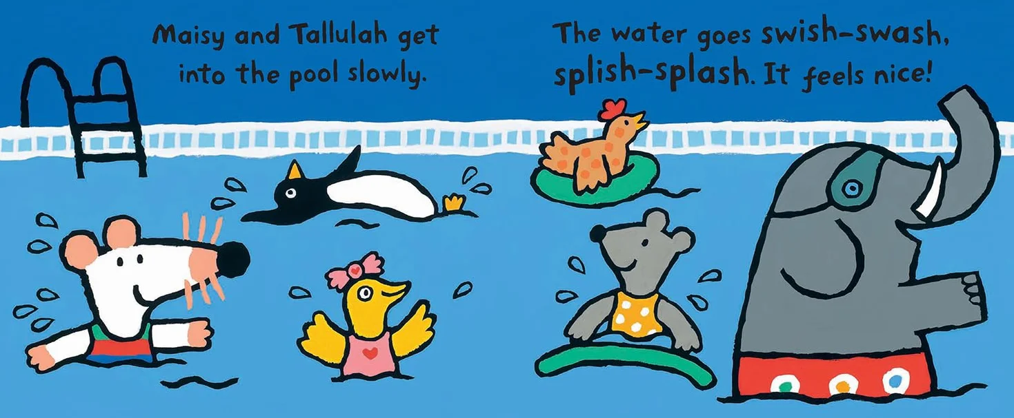 Maisy Learns to Swim: A Maisy First Experience Book