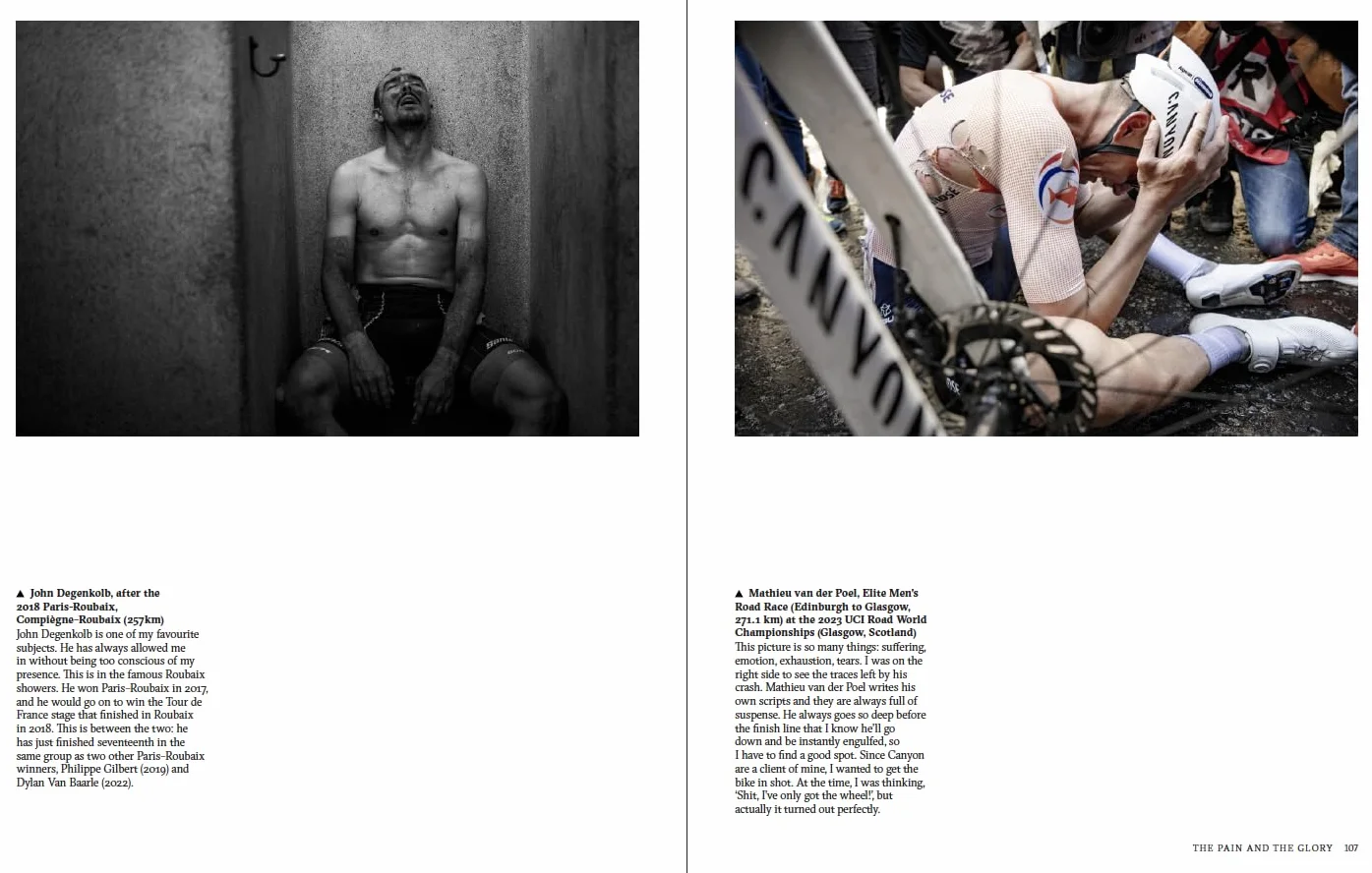 The Art of Suffering: Capturing the Brutal Beauty of Road Cycling with Foreword by Wout Van Aert