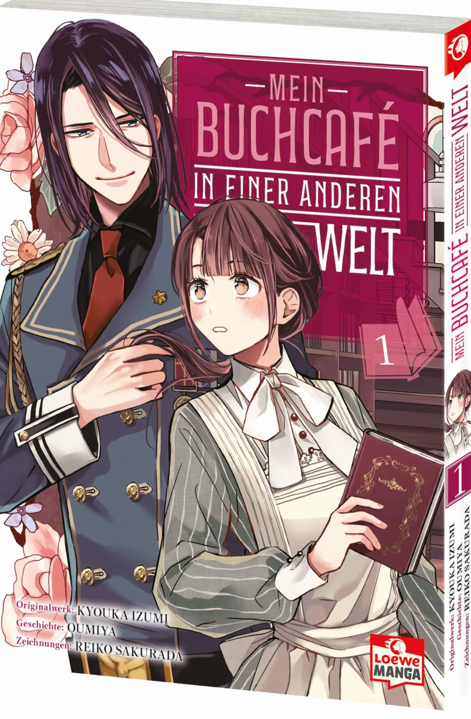 Mein Buchcafé in einer anderen Welt 01: Tauche ein in Tsukinas außergewöhnliches Fantasy-Abenteuer - zauberhaft illustrierter Manga für cozy Lesestunden: 1