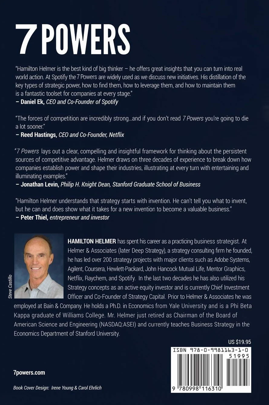 7 Powers: The Foundations of Business Strategy