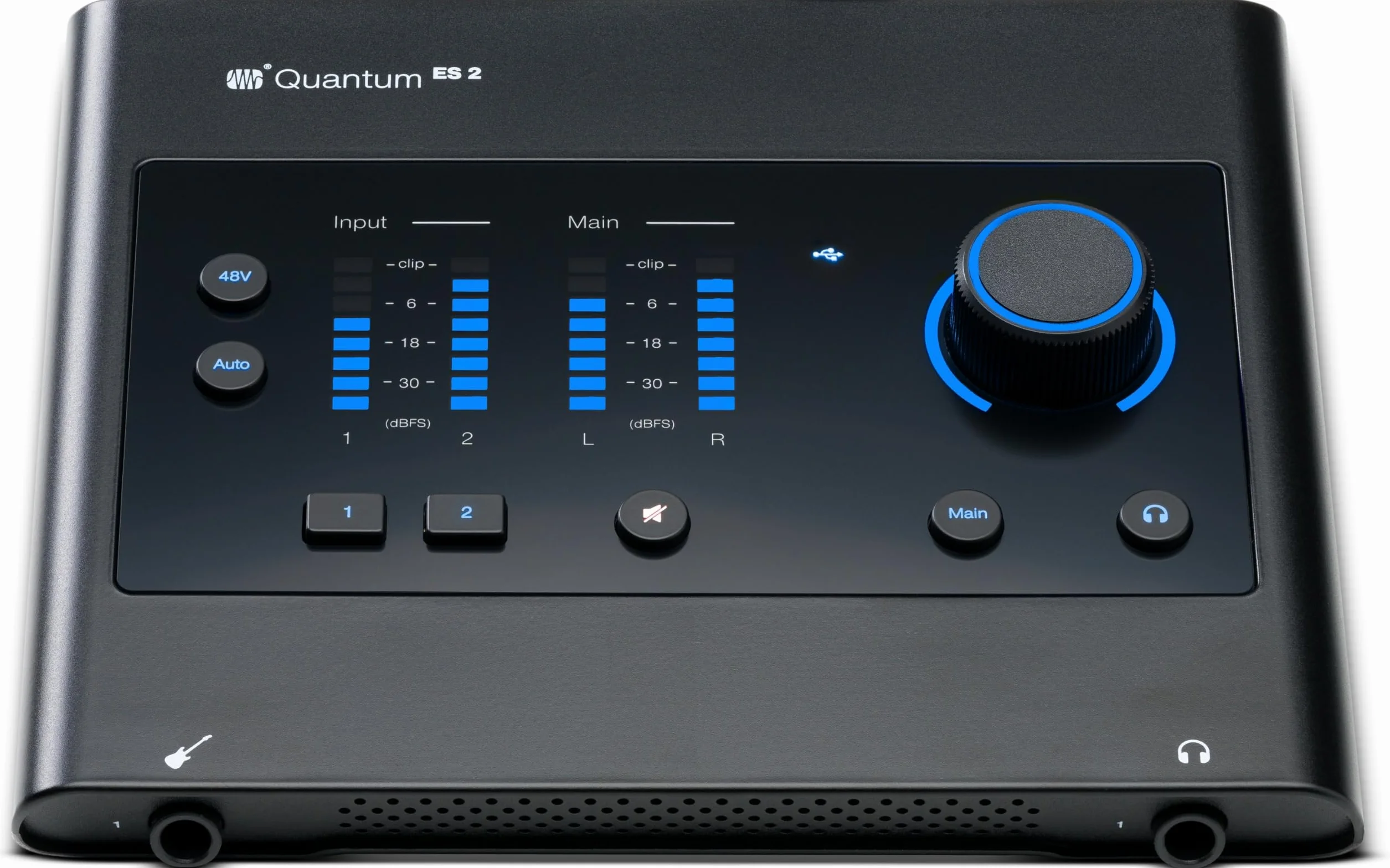 PreSonus Quantum ES 2, USB-C Audio Interface, 2x2, 24-bit / 192 kHz