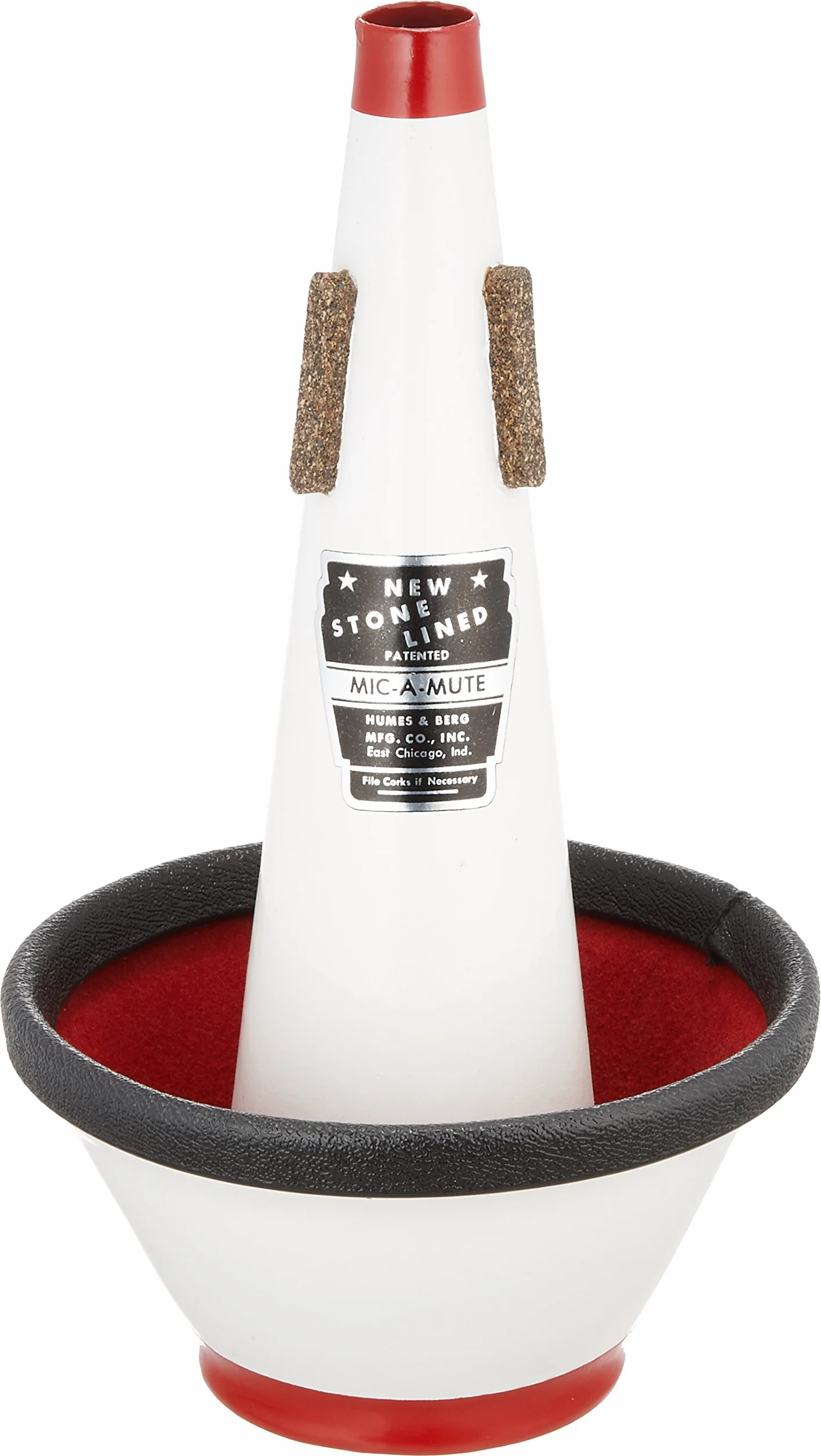 Humes & Berg Mute New Stone Lined Mic-A-Mute 154 Puzon