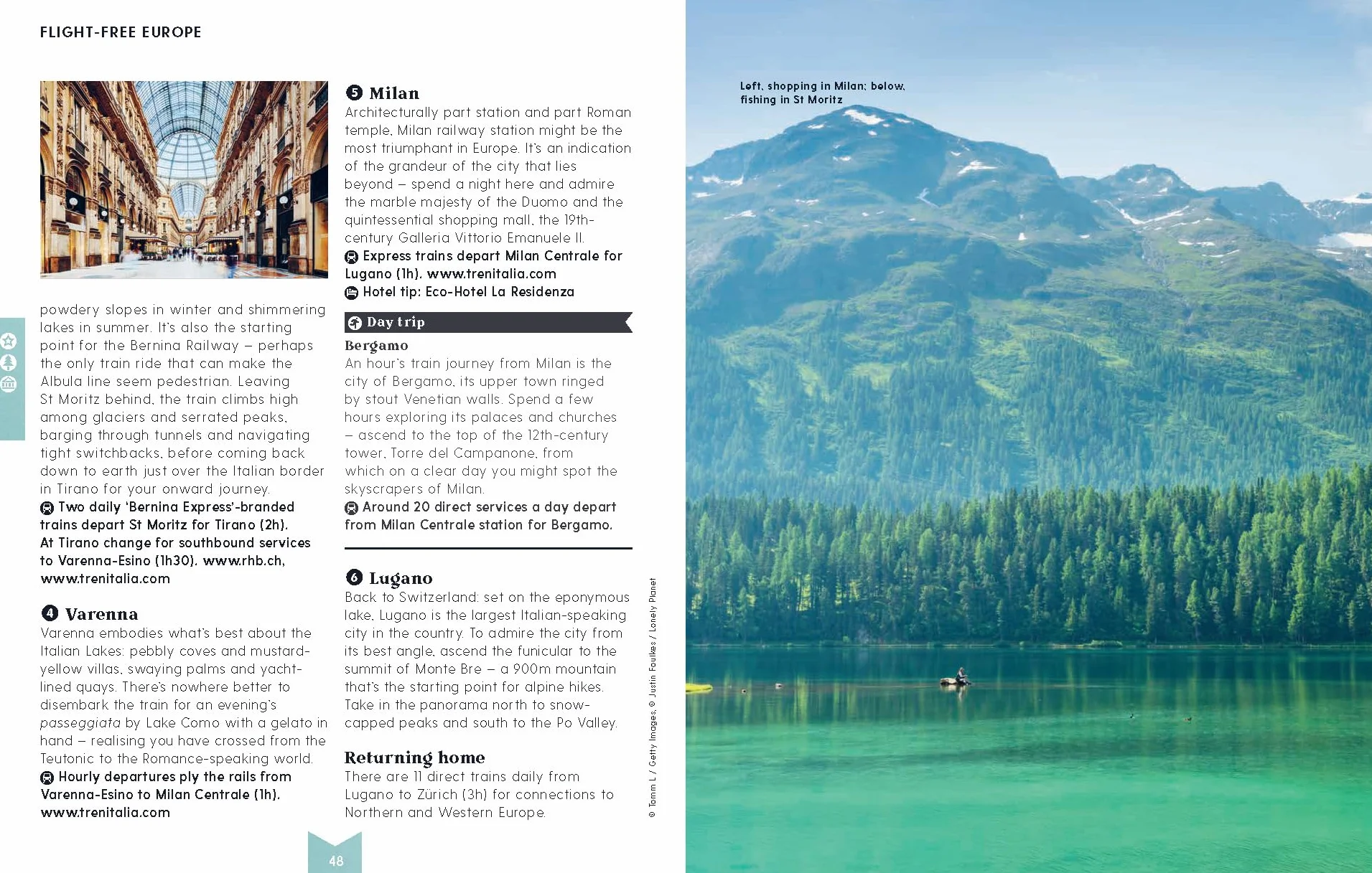 Flight-Free Europe - anglais: Detailed Itineraries Travel Like a Local Insider Tips Covers France, Italy, Greece, Sweden, and More