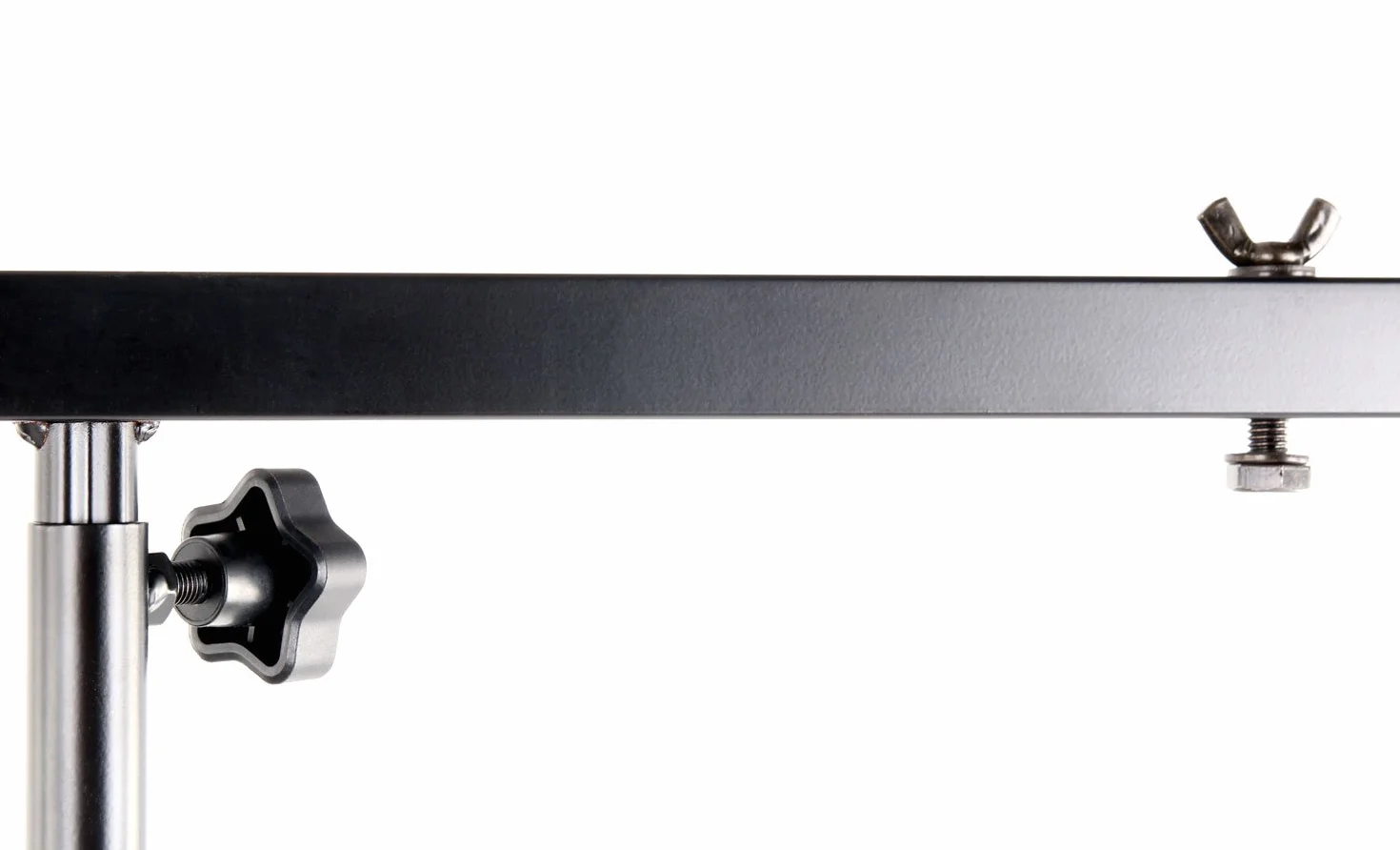 Showlite LS250 statyw świetlny z poprzecznym trawersem (do oświetlenia scenicznego i koncertowego, do 4 reflektorów, 1,10 m-2,50 m, maks. nośność: 30 kg)
