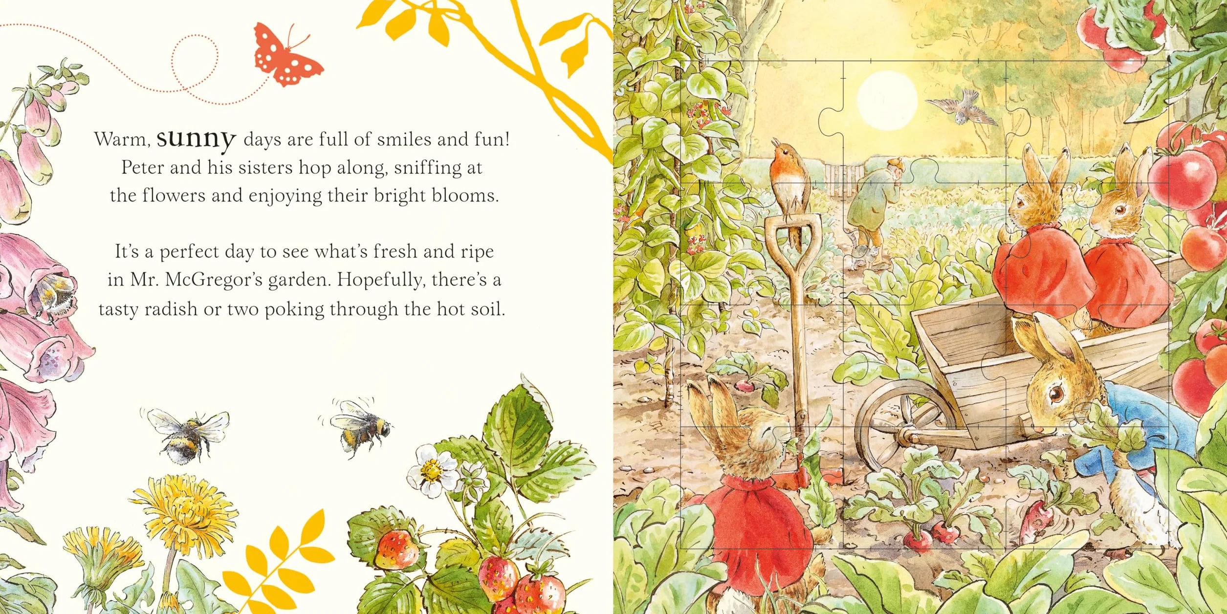 Peter Rabbit Jigsaw Book