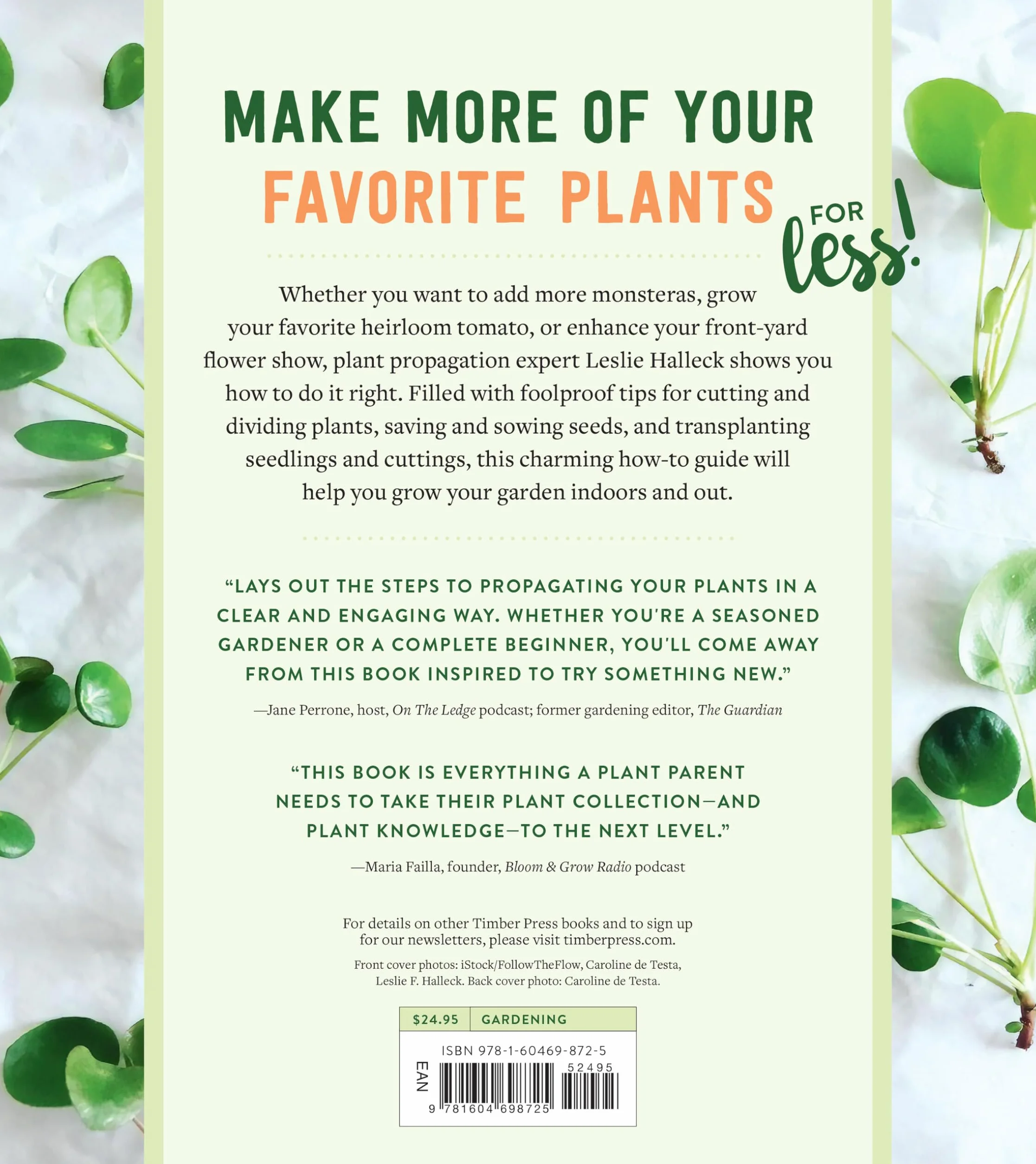 Plant Parenting: Easy Ways to Make More Houseplants, Vegetables, and Flowers
