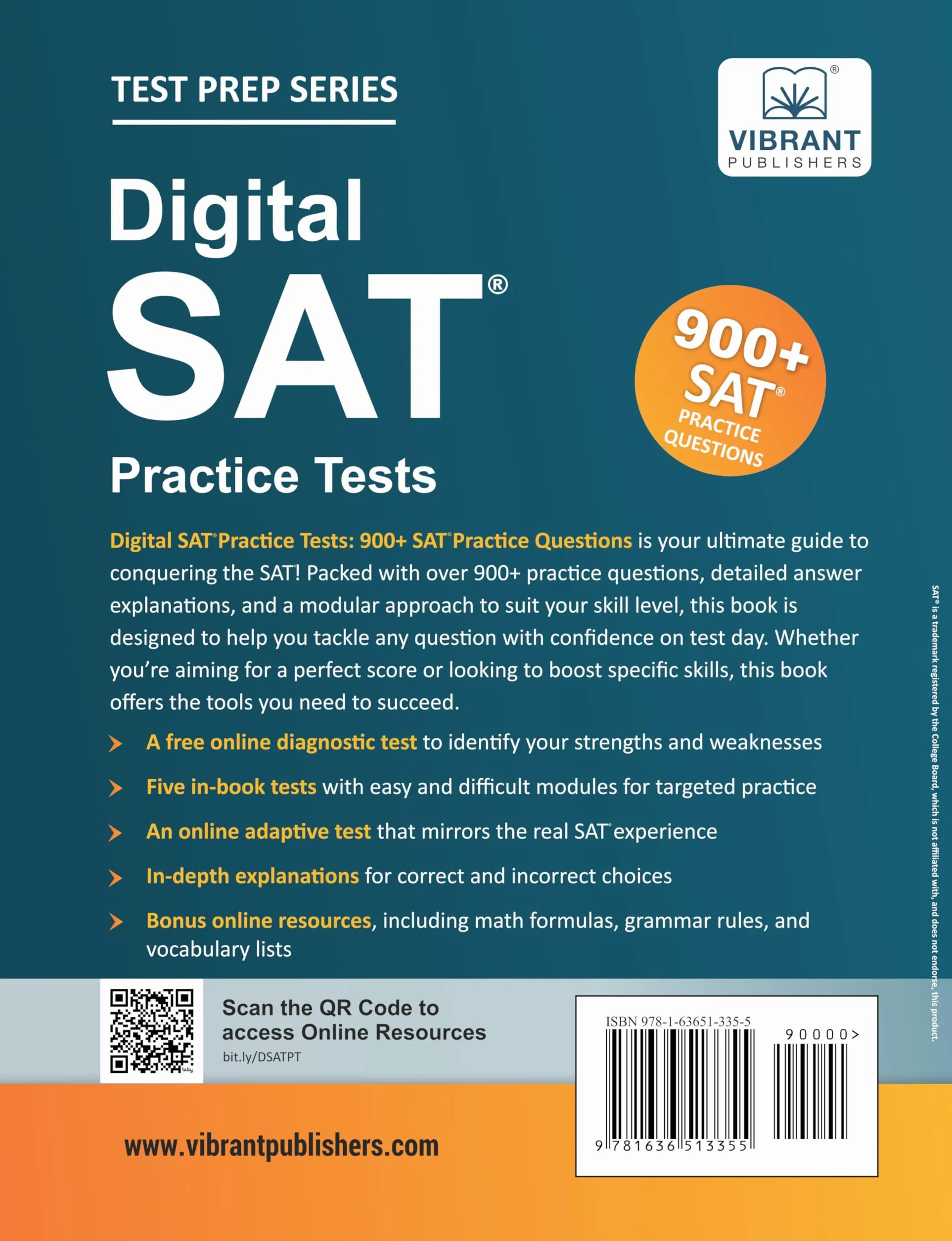 Digital SAT Practice Tests: 900+ SAT Practice Questions
