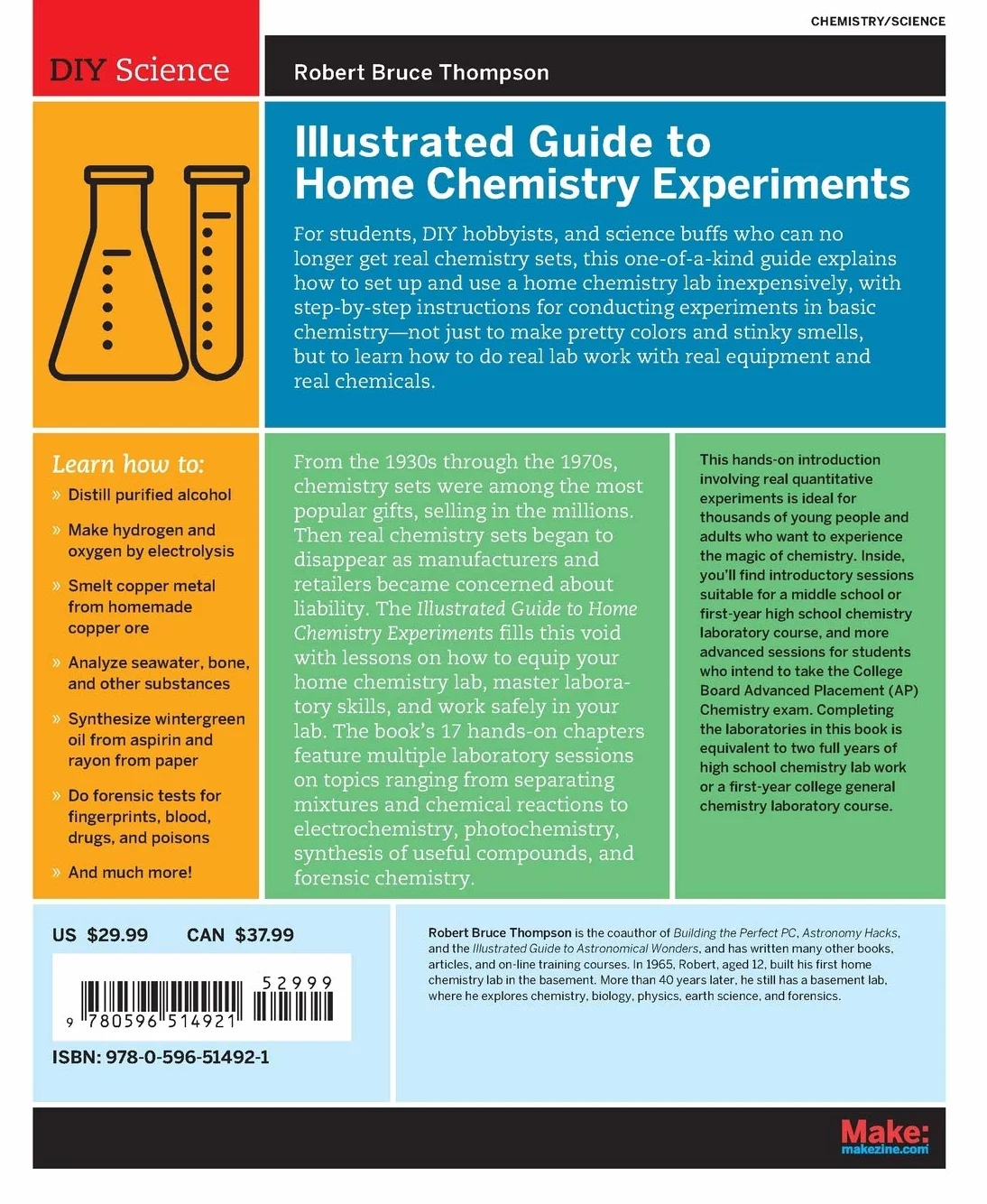 Illustrated Guide to Home Chemistry Experiments: All Lab, No Lecture