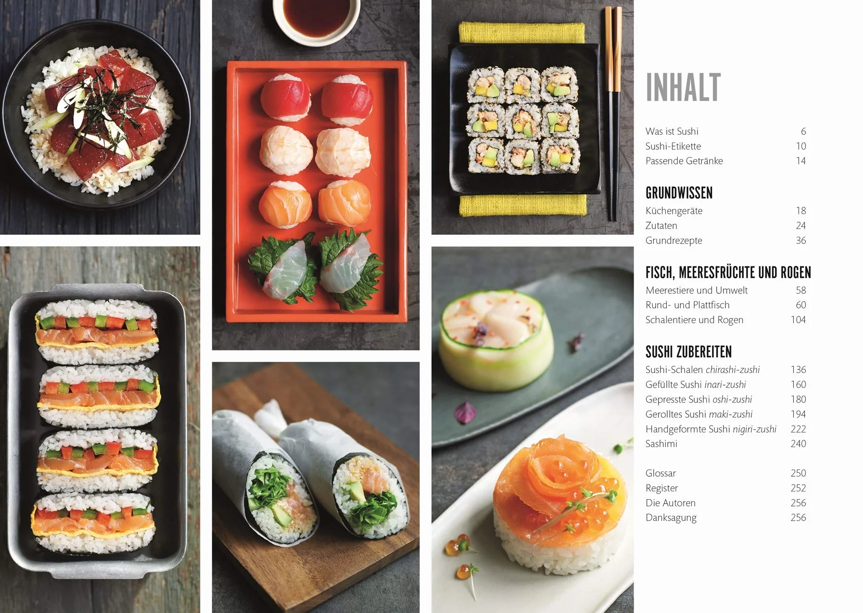 Sushi: klassische und neue Ideen - ganz einfach selbst gemacht