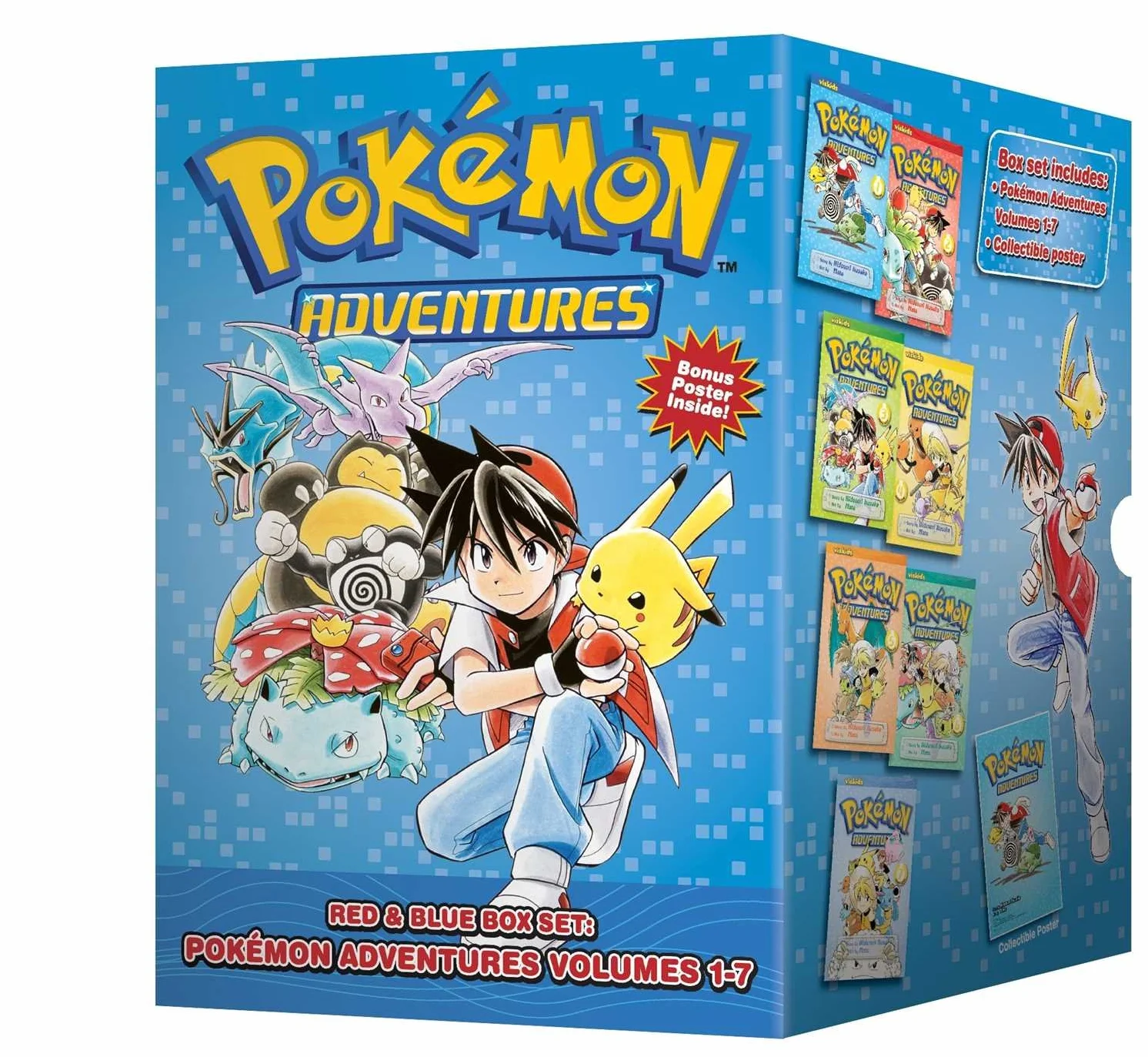 Pokémon Adventures Red & Blue Box Set (Set Includes Vols. 1-7)
