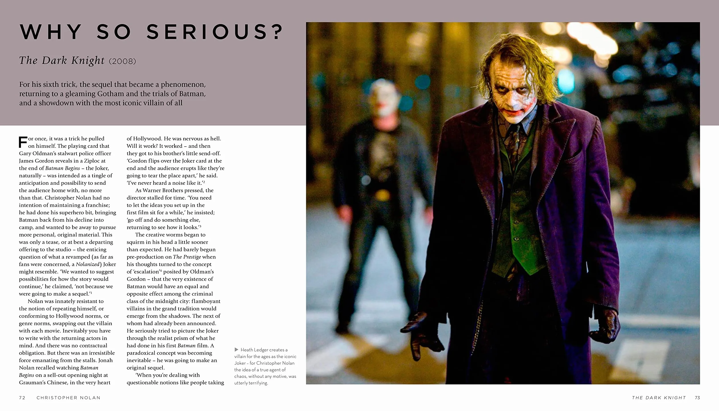 Christopher Nolan /anglais: The Iconic Filmmaker and His Work