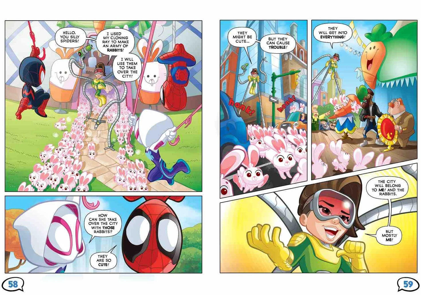 Spidey and His Amazing Friends: Let's Swing, Spidey Team!: My First Comic Reader!