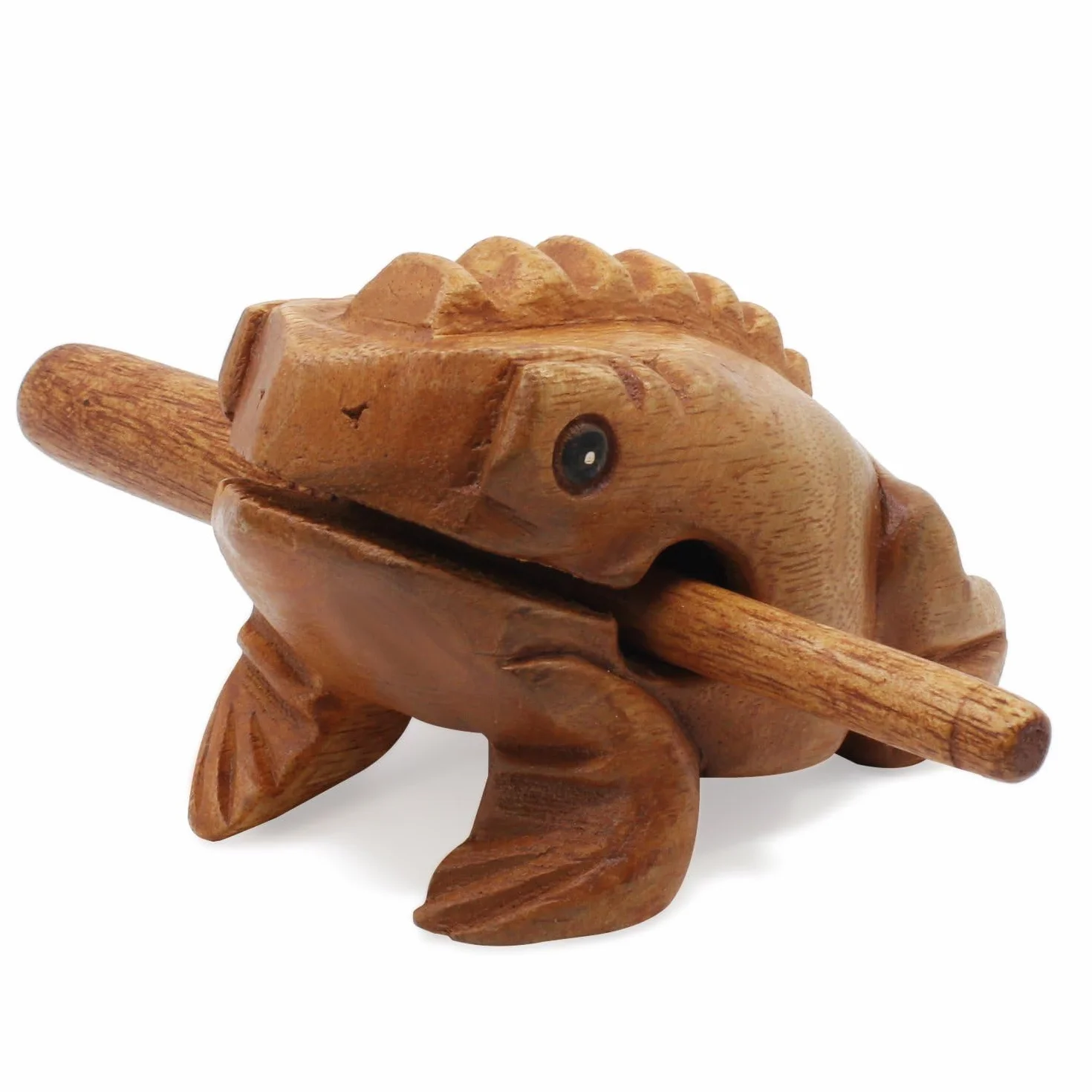 Drewniany instrument muzyczny żaba Croaking zabawka Güiro instrument perkusyjny dla dorosłych, grupy