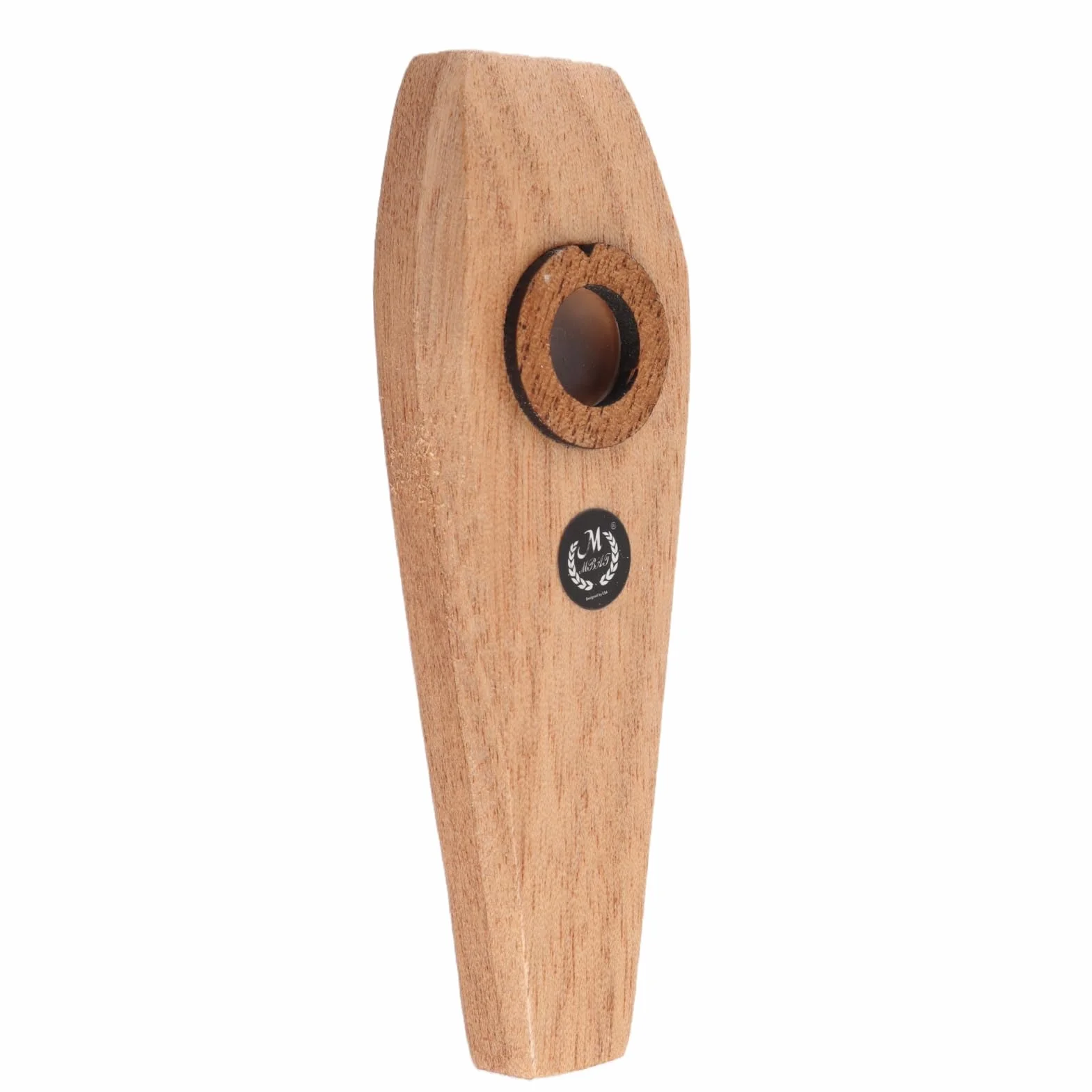 Drewniane Kazoo z 2 Fletami Membranowymi Gitara Ukulele Towarzyszyć Instrumentom Muzycznym dla Początkujących Muzyki