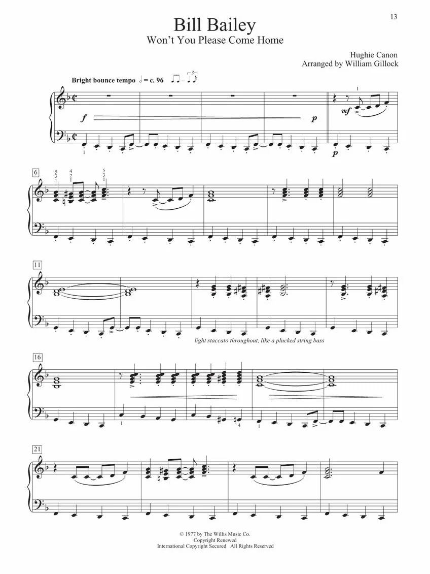 William gillock recital collection piano: National Federation of Music Clubs 2024-2028 Selection