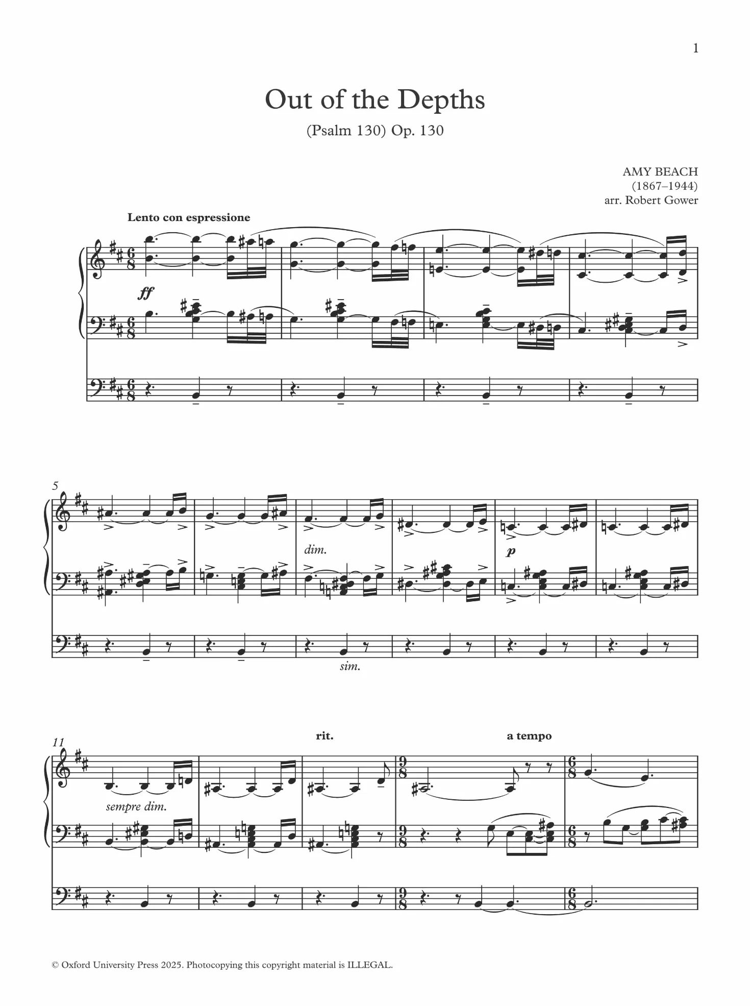 The Oxford Book of Lent and Easter Organ Music Book 2