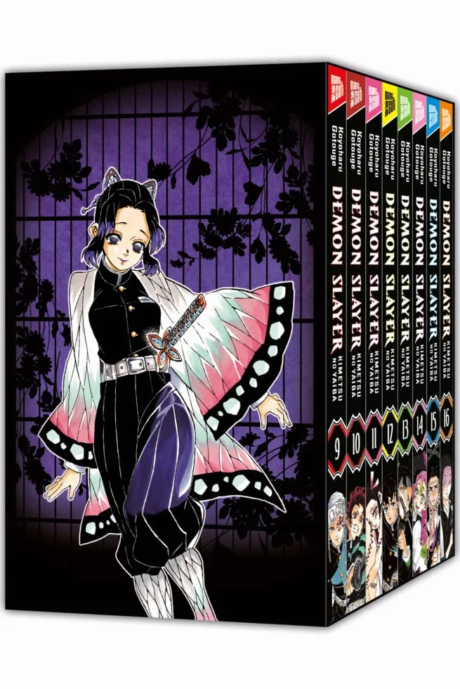 Demon Slayer - Kimetsu no Yaiba 9-16 mit Sammelschuber