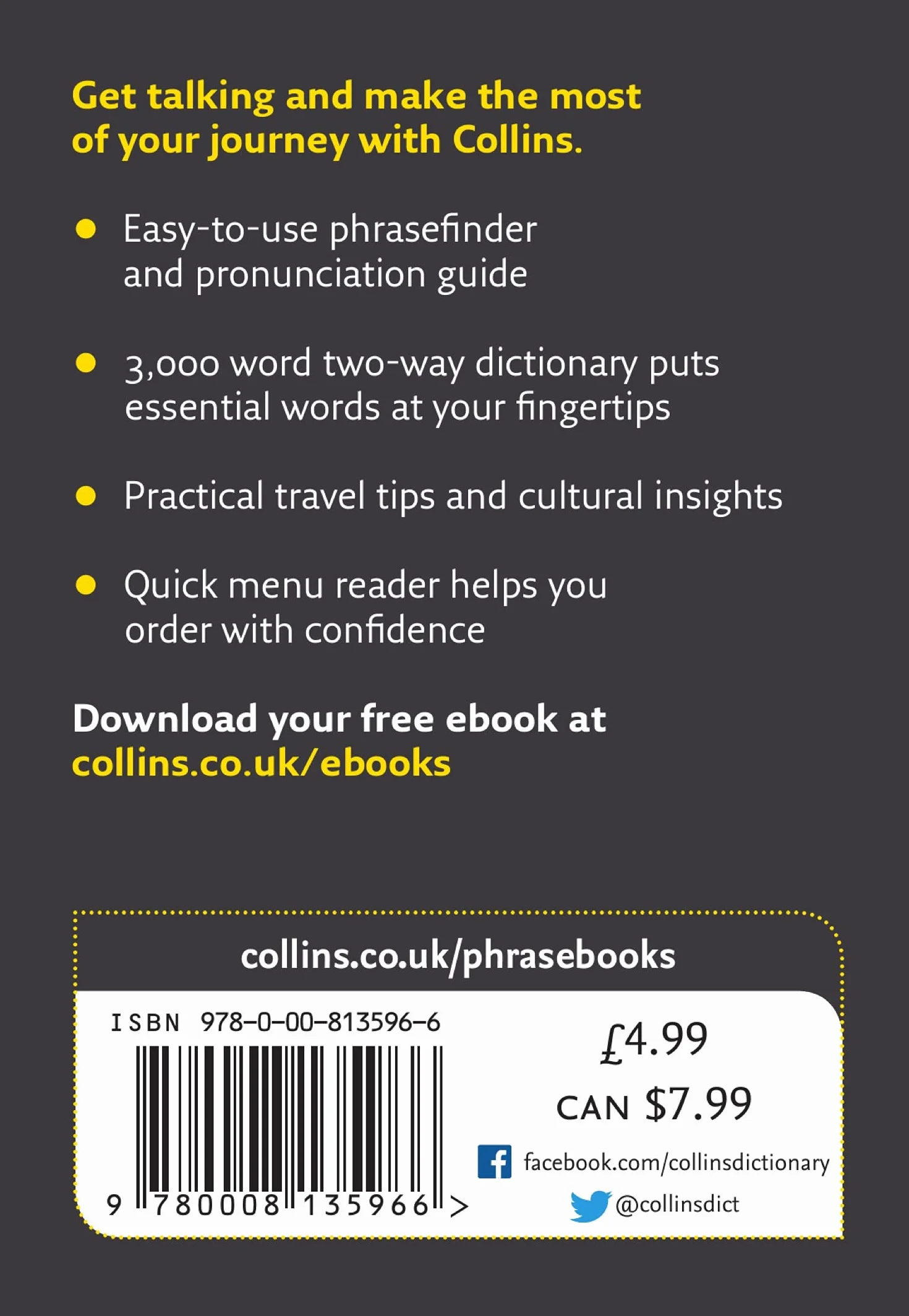 Collins German Phrasebook and Dictionary Gem Edition: Essential phrases and words in a mini, travel-sized format