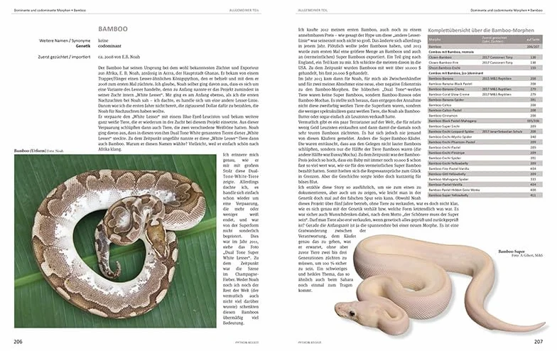Python regius: Atlas of Colour Morphs, Keeping and Breeding