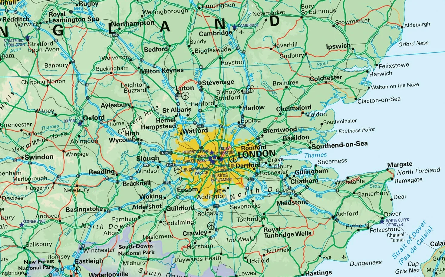 Britain Pocket Map: The perfect way to explore Britain