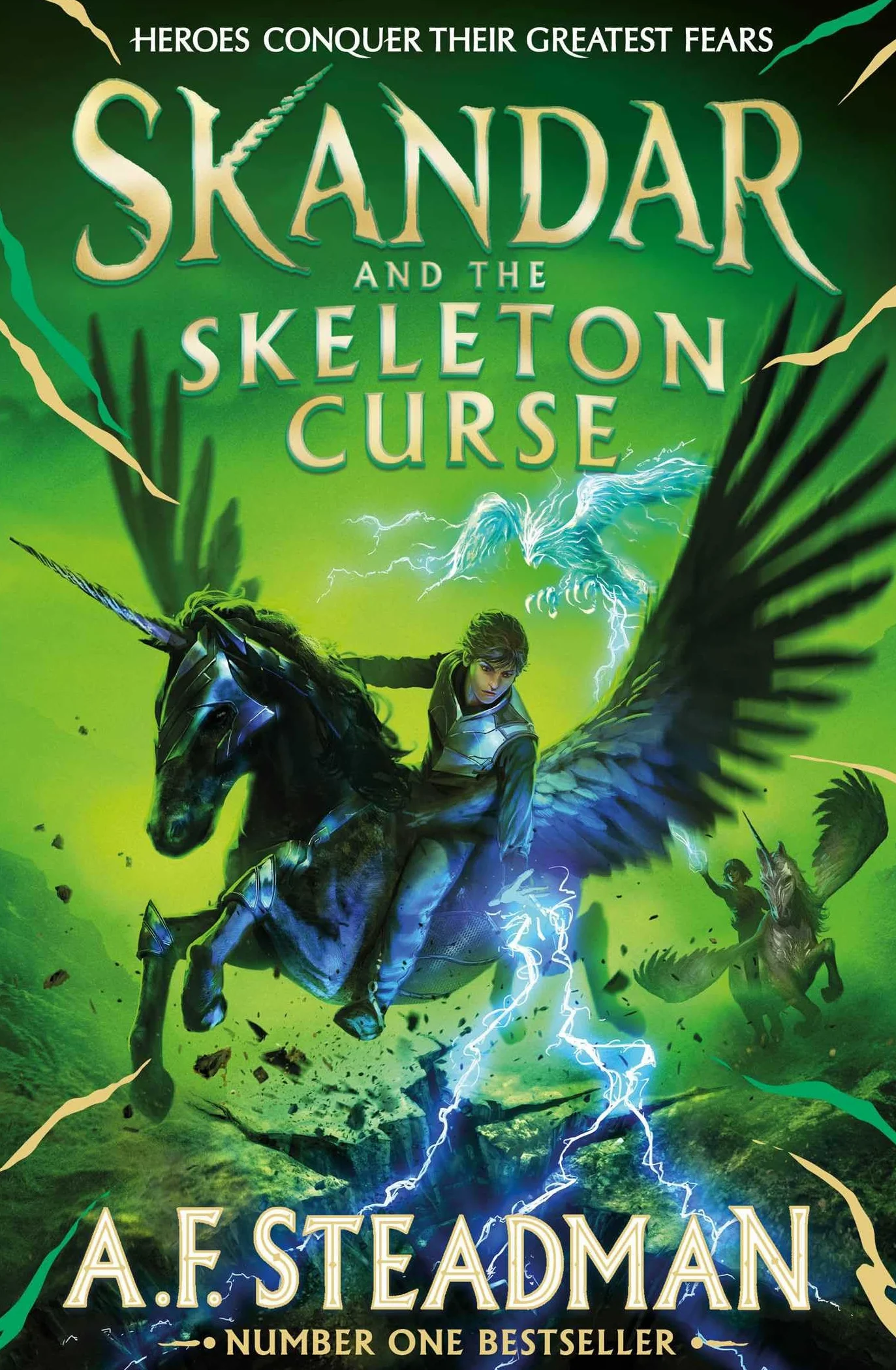 Skandar 04 and the Skeleton Curse: A. F. Steadman: 4
