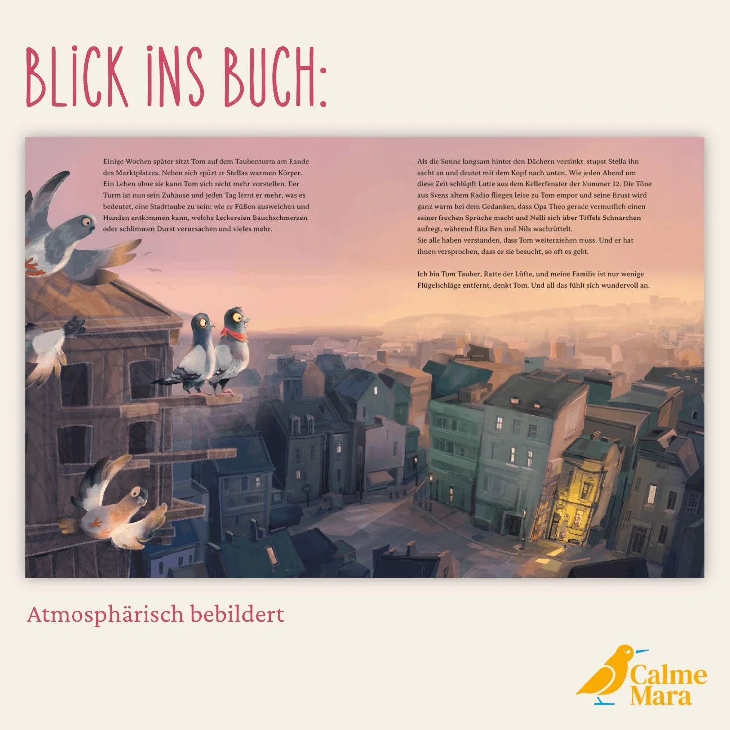 Tom Tauber - Ratte der Lüfte: Bilderbuch für Kinder ab 4 über Stadttauben, Familie und Selbstfindung