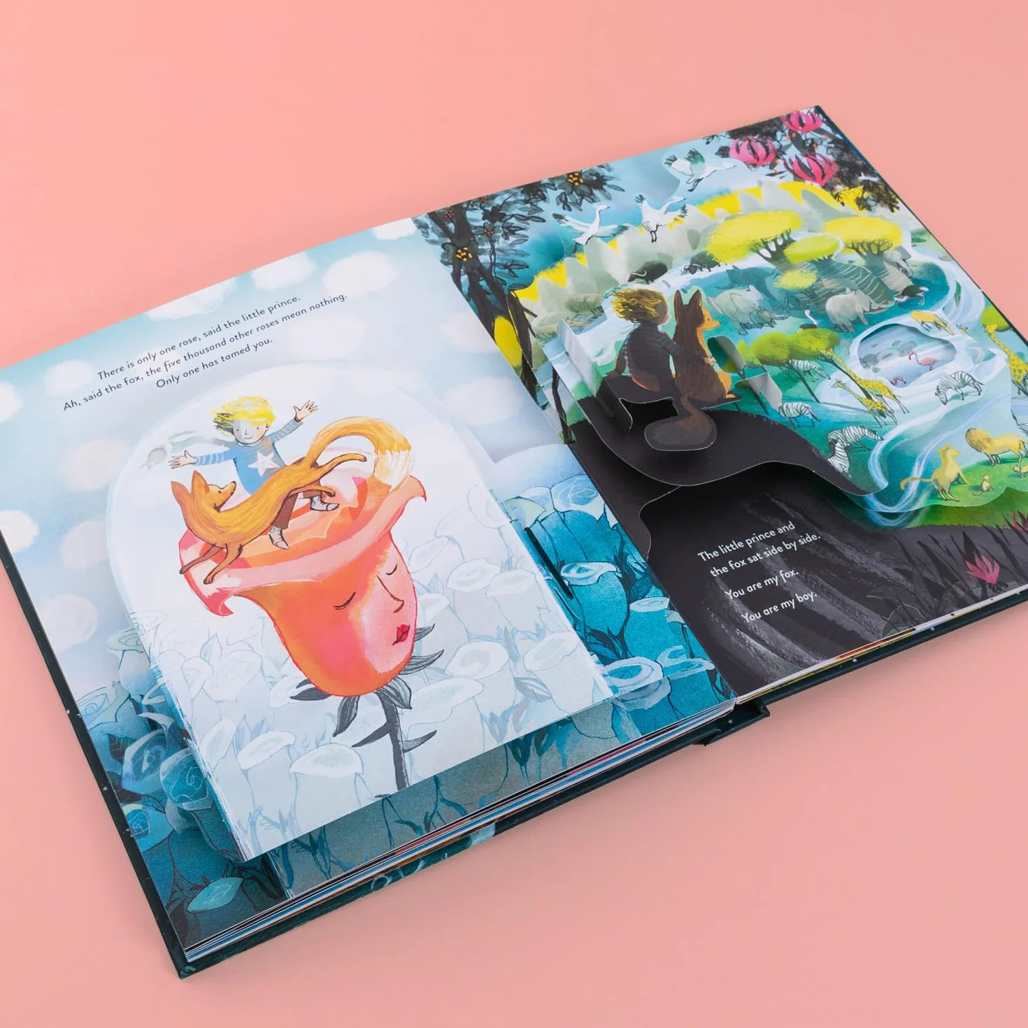 The Little Prince: The beloved classic children’s fable, adapted as a illustrated pop-up book for a new generation of young readers.